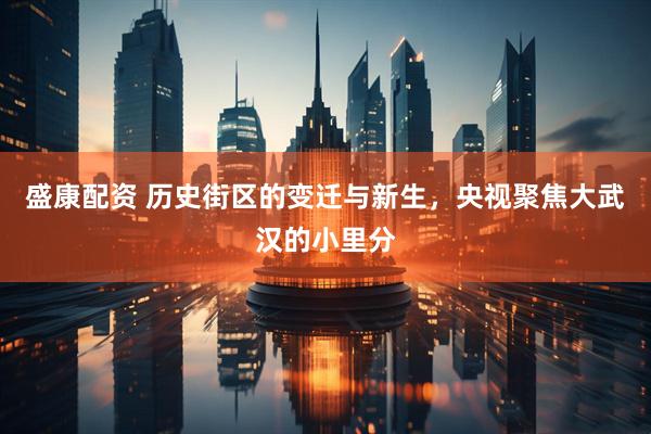 盛康配资 历史街区的变迁与新生，央视聚焦大武汉的小里分