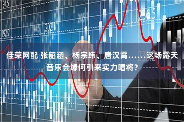 佳荣网配 张韶涵、杨宗纬、唐汉霄……这场露天音乐会缘何引来实力唱将？
